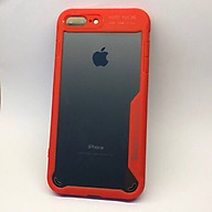 Ốp lưng cho iPhone 7 Plus và 8 Plus hiệu ipaky chống sốc TPU mềm viền màu PC cứng trong suốt - Hàng nhập khẩu thumbnail