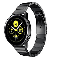 Dây thép nguyên khối cho đồng hồ Galaxy Watch Active 2, Galaxy Watch Active, Galaxy Watch 42 (20mm) thumbnail