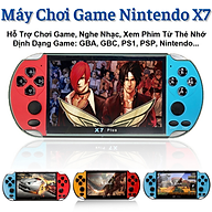 Máy Chơi Game Nintendo X7 Plus Màn Hình 4,3 Inch Bộ Nhớ 8 Gb Tích Hợp Gần 900 Trò thumbnail