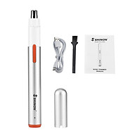 SHINON Ear and Nose Hair Trimmer Clipper 360 Rotating Double-edged Blade Wireless Eyebrow &amp Facial Hair Trimmer thumbnail