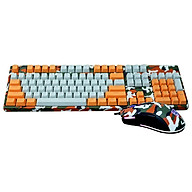 COMBO PHÍM CHUỘT Motospeed GS700 Rainbow Gaming Keyboard & Mouse Combo (Camo Orange)_ HÀNG CHÍNH HÃNG thumbnail