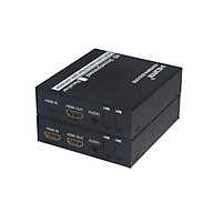 Bộ chuyển đổi kéo dài hdmi qua cáp quang Ho-link HL-HDMI-1F-3G-20T R (2 thiết bị) - Hàng Chính Hãng thumbnail