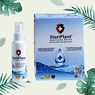 Nước rửa tay công nghệ Thụy Sỹ - Chai xịt bỏ túi 60ml - SteriPlant - Không cồn - Không hóa chất độc hại thumbnail