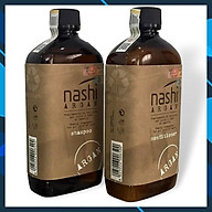 Bộ dầu gội xả Nashi Argan Classic Shampoo and Conditioner siêu mềm mượt phục hồi tóc Italy 500ml thumbnail