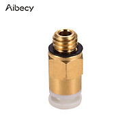 Aibecy PC4-M6 Male Straight Pneumatic Tube Push Fitting Connector Compatible for CR-10 Ender 3 3D Printer Extruder thumbnail