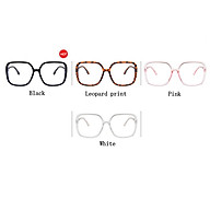 Fashion Spectacles Large Frame Square-framed Chic Decorative Anti Blu-ray Glasses thumbnail