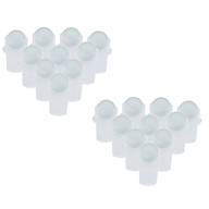 20pcs Roller Ball Crystal Top or Essential Oil Bottles thumbnail