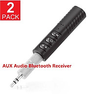 2 Pcs Wireless 3.5mm AUX Audio Bluetooth Receiver Stereo Music Home Car Audio Adapter thumbnail
