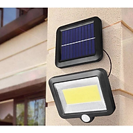Đèn năng lượng mặt trời cảm biến chuyển động 100 LED siêu sáng pin tách rời chống nước đèn led đèn cảm ứng chuyển động đèn treo tường đèn ngoài trời thumbnail