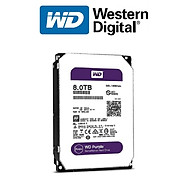 Ổ Cứng HDD Western Digital Purple 8TB 3.5 inch Sata 3 - Hàng Nhập Khẩu thumbnail