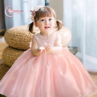 Đầm công chúa hồng cho bé từ 1 - 12 tuổi (CÓ ẢNH THẬT) thumbnail