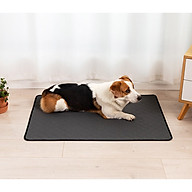 Thảm lót vệ sinh chó mèo - giặt sạch tái sử dụng - mặt dưới chống thấm [Tặng móc dán tường treo đồ] thumbnail