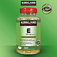 Viên Uống Vitamin E Kirkland Vitamin E 400 I.U 500 Viên - Hỗ Trợ Làm Đẹp Da & Chống Lão Hóa thumbnail