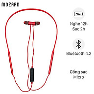 Tai nghe Bluetooth Mozard Q6 Đỏ - Hàng Chính Hãng thumbnail