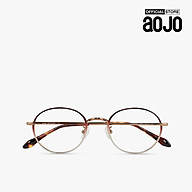 aojo - Gọng kính kim loại phom tròn thời trang AJ105FE269-BRC2 thumbnail