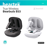Tai nghe không dây Beartek Bearbud B33 Cảm ứng dừng bật nhạc Màn hình LED Thiết kế thông minh giúp không bị đau tai khi sử dụng thời gian dài Hàng nhập khẩu thumbnail