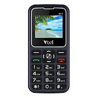 Điện thoại Vtel Happy H11 (Điện thoại cho người già - 2 Sim) - Gọi SOS khẩn, Số To, Chữ To, Loa to, FM loa ngoài, Pin lớn, Thiết Kế Đẹp - Hàng Chính Hãng thumbnail