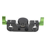 Rod Clamp Rail Block 1 4 &3 8 Thread for 15mm Support System DSLR Camera Tripod Rig thumbnail