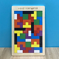 Bộ đồ chơi gỗ xếp hình Tetris thumbnail