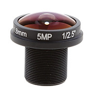 5MP 1.8mm Fisheye Lens Mini Lens IR Sensitive190 Degree Camera Lens for Security Camera Lens Fixed Iris thumbnail
