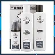 Bộ dầu gội xả Nioxin 2 Natural Hair Progressed Thinning Travel Kit Cho tóc tự nhiên có dấu hiệu thưa rụng Mỹ 150ml thumbnail