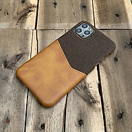 Ốp lưng da vải kiêm ví cao cấp dành cho iPhone 11 Pro thumbnail
