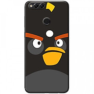 Ốp lưng dành cho Honor 7X mẫu Mặt Angry bird đen thumbnail