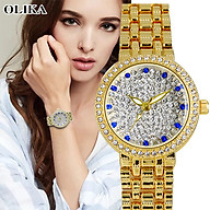 Đồng hồ nữ OLIKA JAPAN BELLA Đính Đá Sang Trọng - Tặng Kèm Pin ĐH Dự Phòng thumbnail