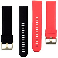 2x 20mm Universal Silicone Quick Release Sweatproof Watch Bands Wrist Strap thumbnail