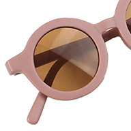 Boy Girl Kids Round Frame Sunglasses UV400 Glasses Outdoor Eyewear thumbnail