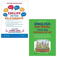 Combo English For Travel - Tiếng Anh Vòng Quanh Thế Giới + Giao Tiếp Tiếng Anh Như Người Bản Xứ (Bộ 2 Cuốn) thumbnail