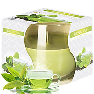 Ly nến thơm tinh dầu Bispol Green Tea 100g QT024783 - hương trà xanh thumbnail