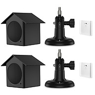 Protective Cover Wall Mount Bracket Compatible with Wyze Cam Outdoor Security Camera and Base Station Roof Shape Weather thumbnail
