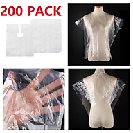 200 Pieces Disposable Hair Cut Capes Dress Cloth Dress Headdress 64x84cm thumbnail