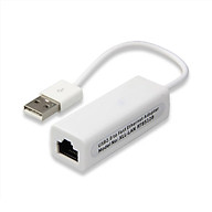 Thiết bị chuyển đổi USB 2.0 ra LAN RJ45 (Trắng) thumbnail