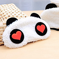 Tấm bịt mắt ngủ hình gấu panda dễ thương, chất liệu bông mềm mại thumbnail
