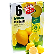 Hộp 6 nến thơm tinh dầu Tealight Admit Lemon QT026081 - hương chanh tươi thumbnail