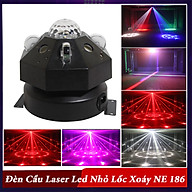 Đèn Cầu Laser Led Nhỏ Lốc Xoáy NE 186 thumbnail