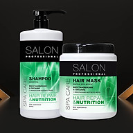 Bộ gội ủ Salon Professional phục hồi và nuôi dưỡng tóc dành cho mái tóc yếu, dễ gãy rụng 2000ml thumbnail
