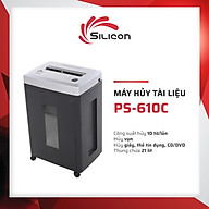 Máy Hủy Tài Liệu Silicon PS-610C thumbnail