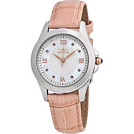 Invicta Women s 12544 Analog Display Angel Diamond-Accented Pink Leather Watch with Interchangeable Straps thumbnail