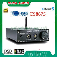 DAC SUCA Q5 PRO - Bộ giải mã âm thanh chất lượng cao 24bit, bluetooth 5.0 - Hàng chính hãng thumbnail