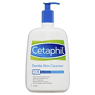Sữa rửa mặt Cetaphil Gentle Skin Cleanser 1L Pump Pack ngăn ngừa mụn Nhập Khẩu Úc thumbnail