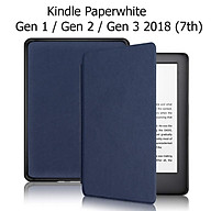 Bao Da Cover Cho Máy Đọc Sách Kindle Paperwhite Gen 1 Gen 2 Gen 3 2018 (7th) Nhựa Xước thumbnail