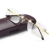 Progressive Multifocus Anti-blue Reading Glasses Anti Glare Blue Light Blocking Eyeglasses Eyewear thumbnail