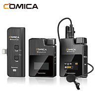 Comica BoomX-D MI2 (1 thu 2 phát) - Micro Không Dây Cổng Lightning Thu Âm Cho Các Thiết Bị iPhone, iPad, iPod - Hàng chính hãng thumbnail