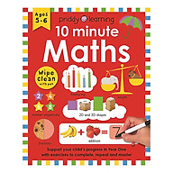 Priddy Learning 10 Minute Maths Wipe Clean Workbooks (Ages 5+) thumbnail
