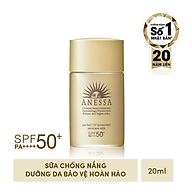 [GIFT] Sữa chống nắng bảo vệ hoàn hảo Anessa Perfect UV Sunscreen Skincare Milk - SPF 50+, PA++++ - 20ml thumbnail