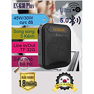 Loa trợ giảng Hàn Quốc ESFOR ES-630 Plus 45W, Bluetooth 5.0, Line Out, 3 Mic song song 5 kênh - HÀNG CHÍNH HÃNG thumbnail