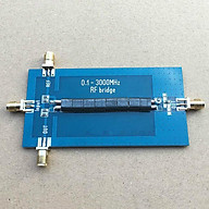 RF SWR Reflection Bridge 0.1-3000 MHz, VNA Return Loss VSWR SWR Reflection Bridge Antenna Blue thumbnail